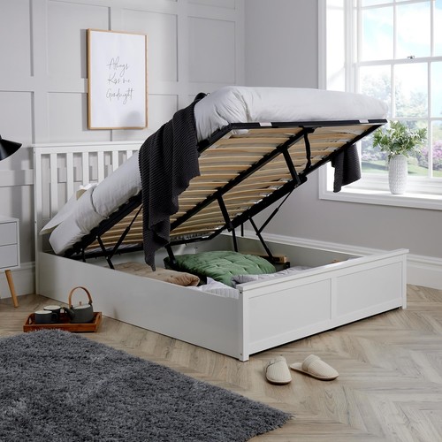 End lift storage bed - end, ottoman