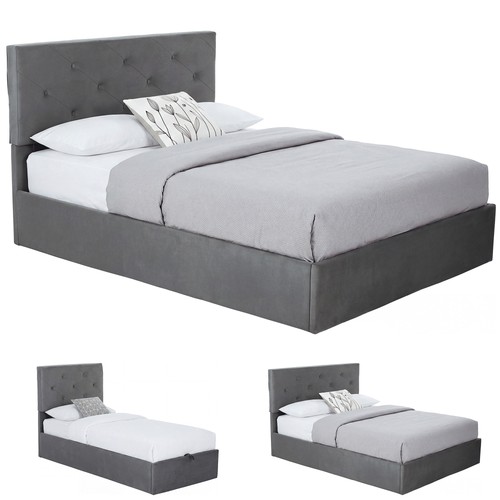 Homcom bed frame gas end - frame,