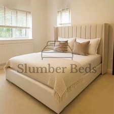 WINGED OTTOMAN BED FRAME PLUSH