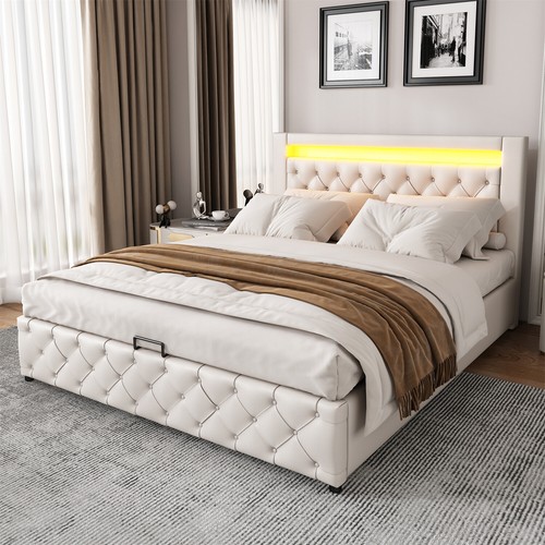 Led bed frame - frame, lift
